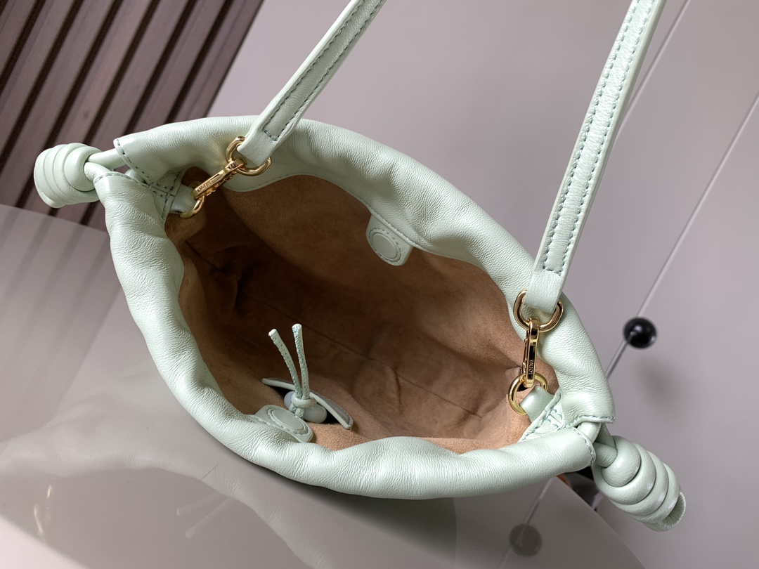 L0ew* mini flamenco purse bag-23*17*5.5cm