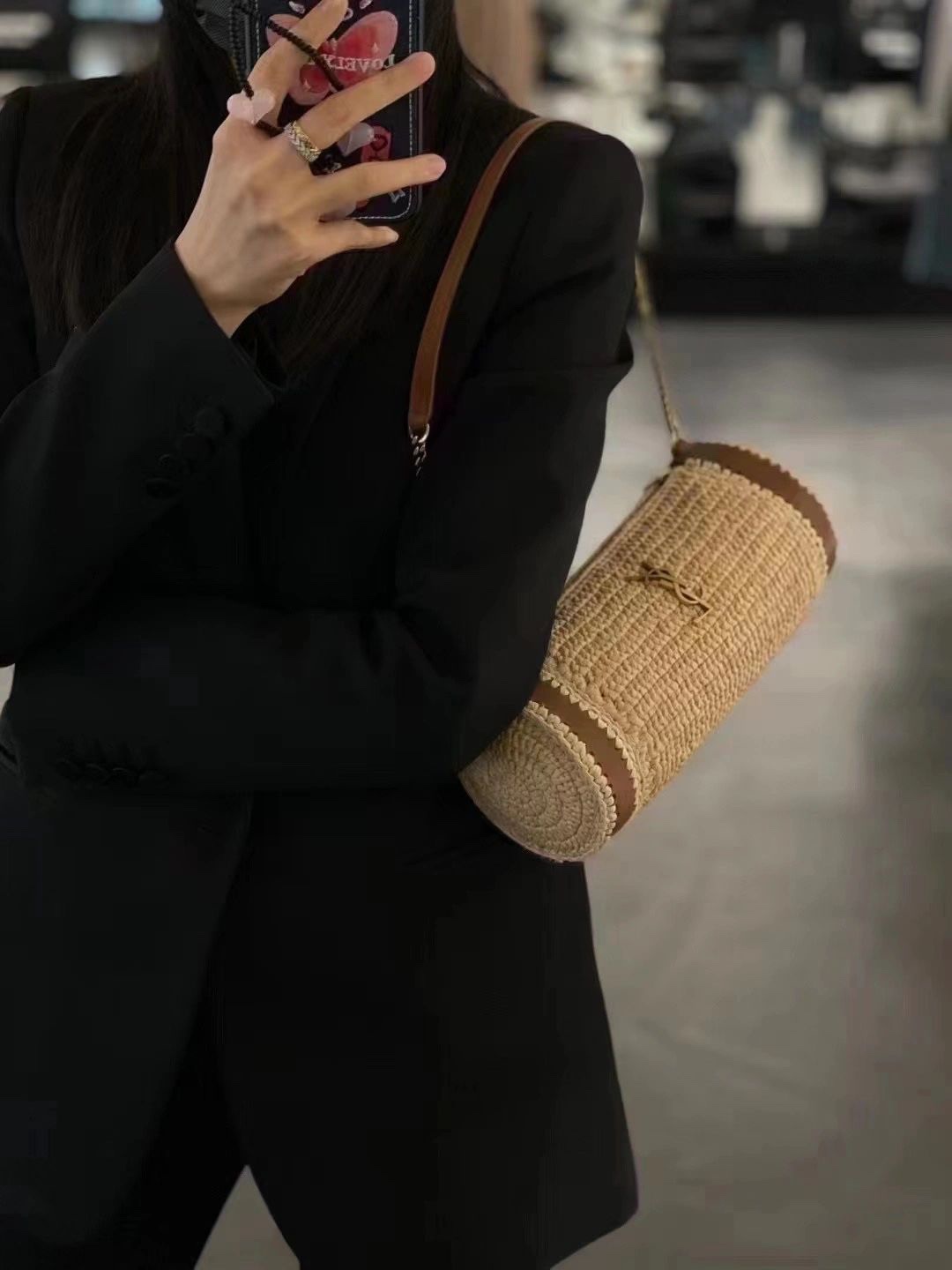 Y*L tube sade bag-30×12×10cm