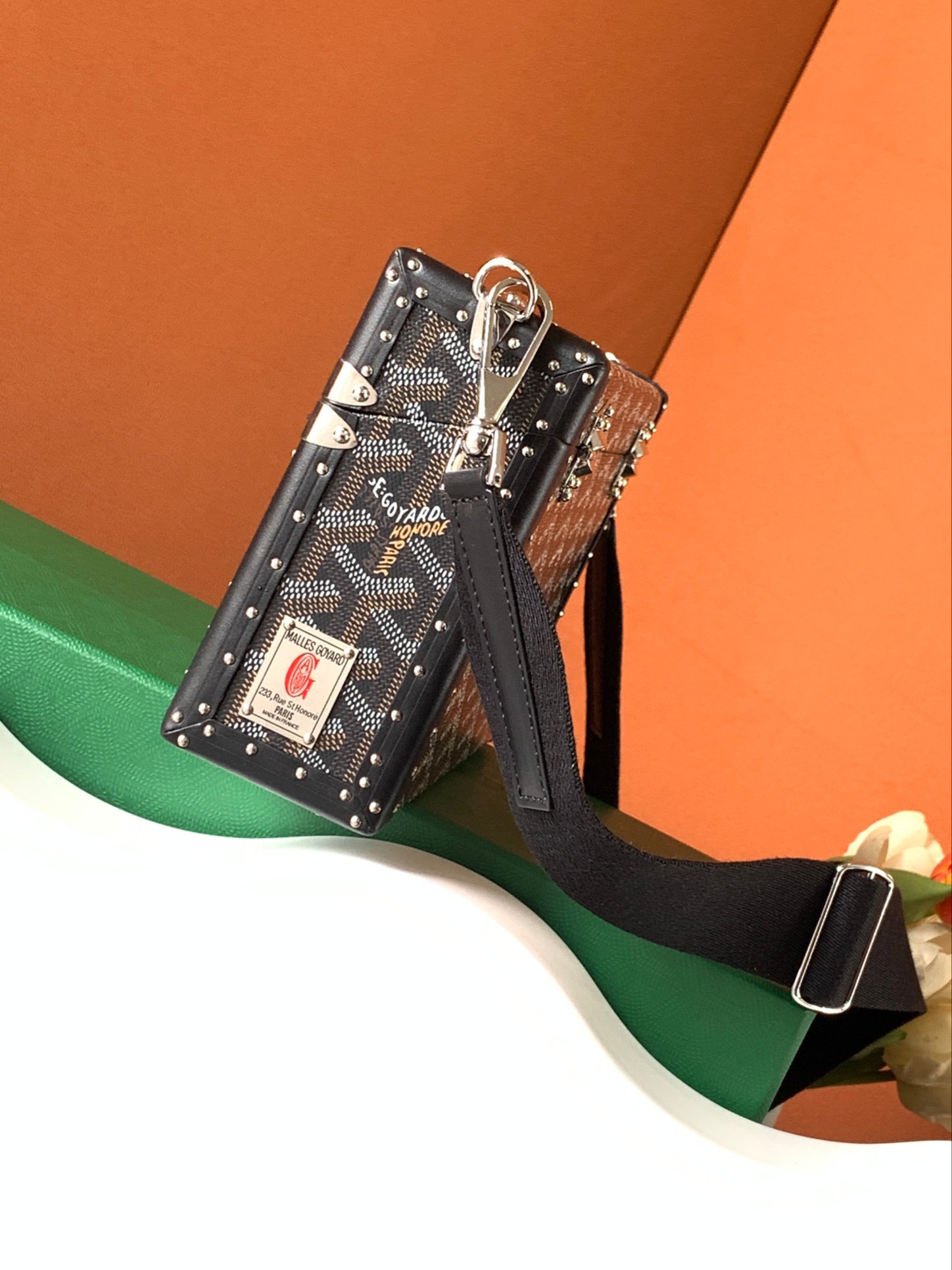 Go*ard cassette bag-21*15*6.5cm