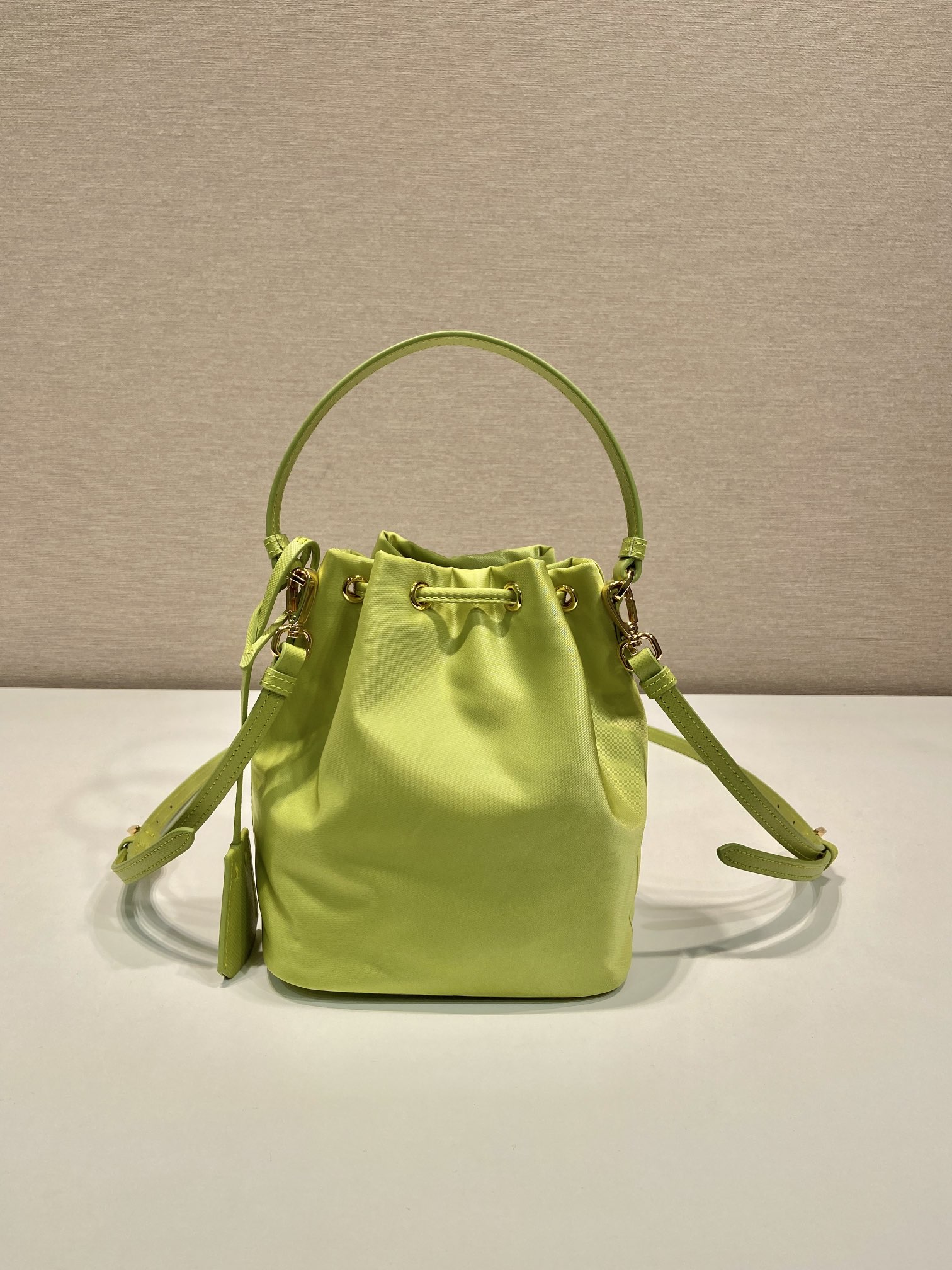 Pra*a 1be067 bucket bag-15.5*19.5*10cm