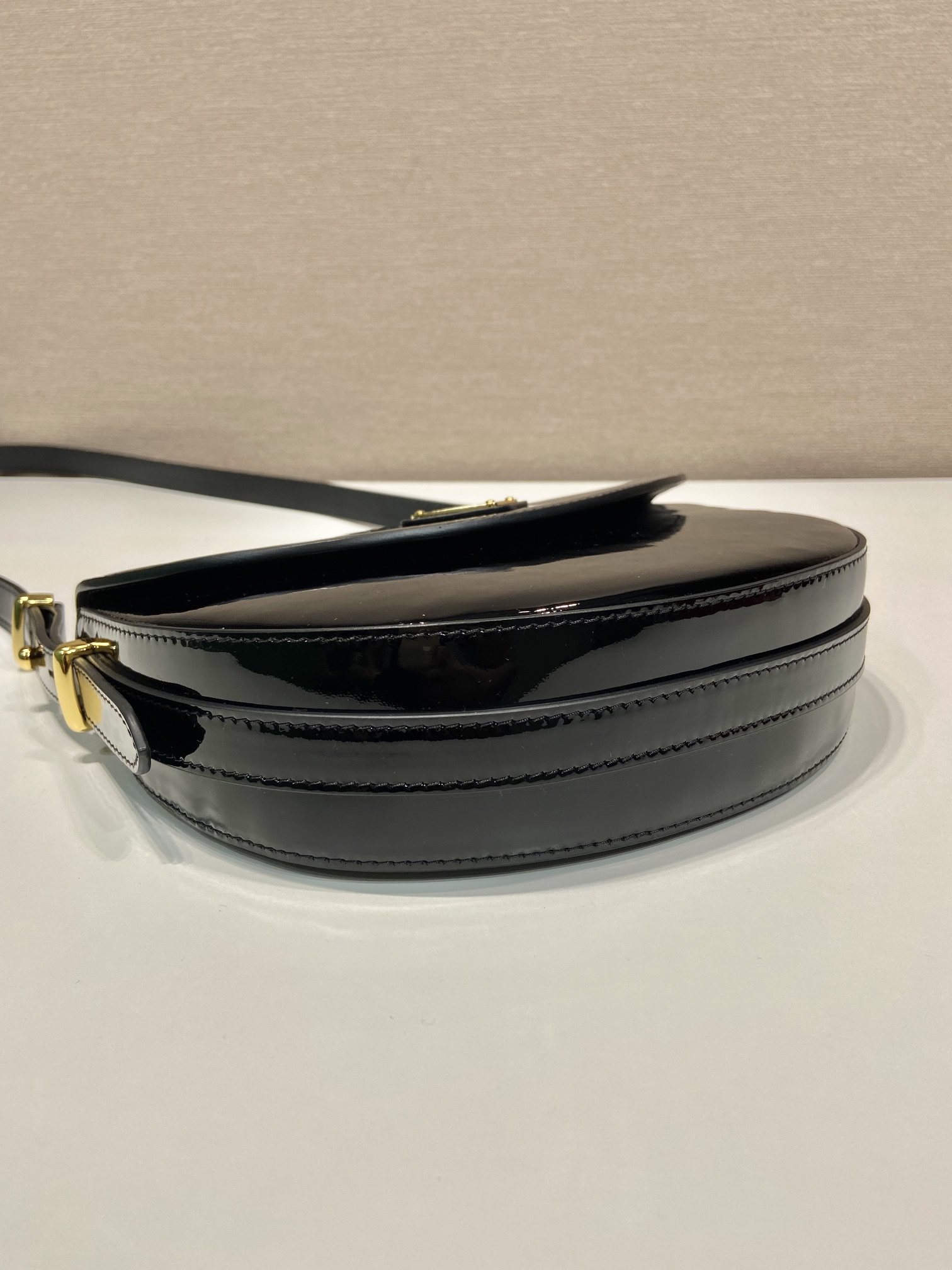 Pra*a 1ba349 saddle bag-21*17*6cm