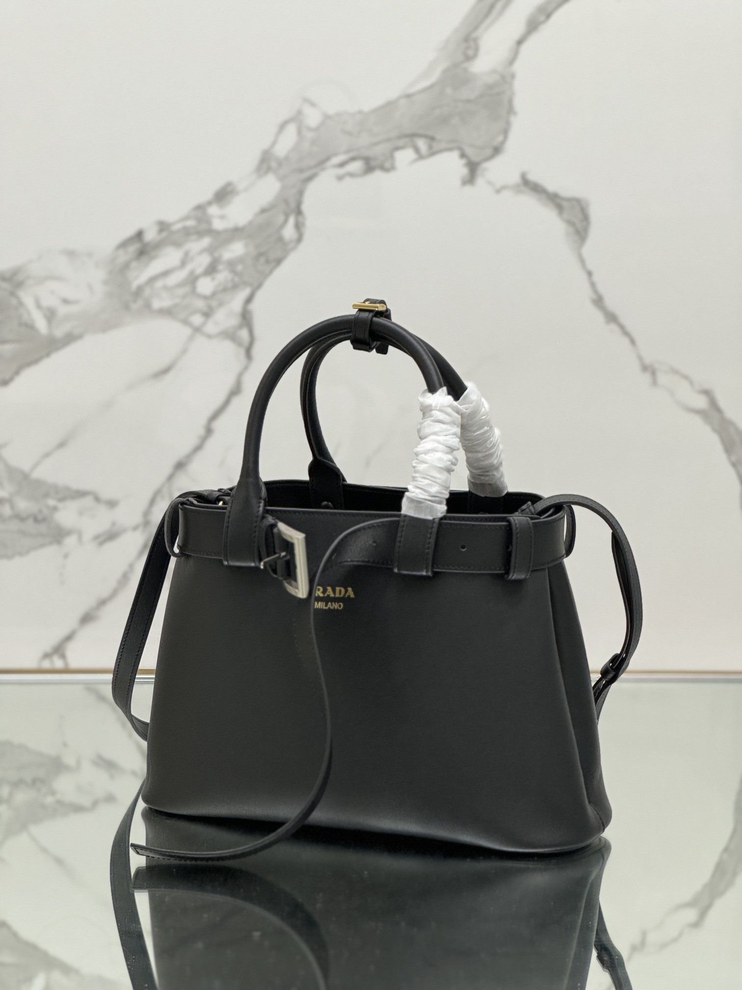 Pra*a double1ba434 bag-32X23X11cm