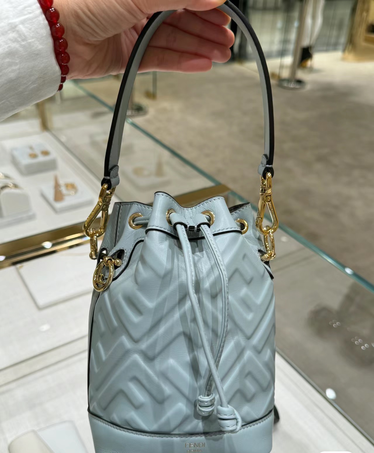 F**di mini mon tresor bag -12x18x10cm