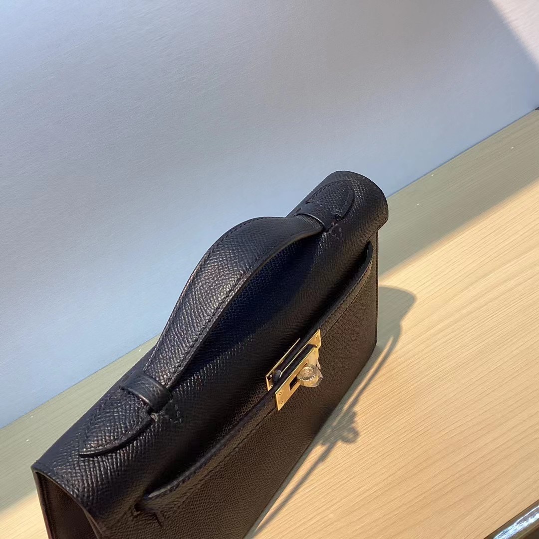 H**mes mini kelly pochette-epsom-22cm