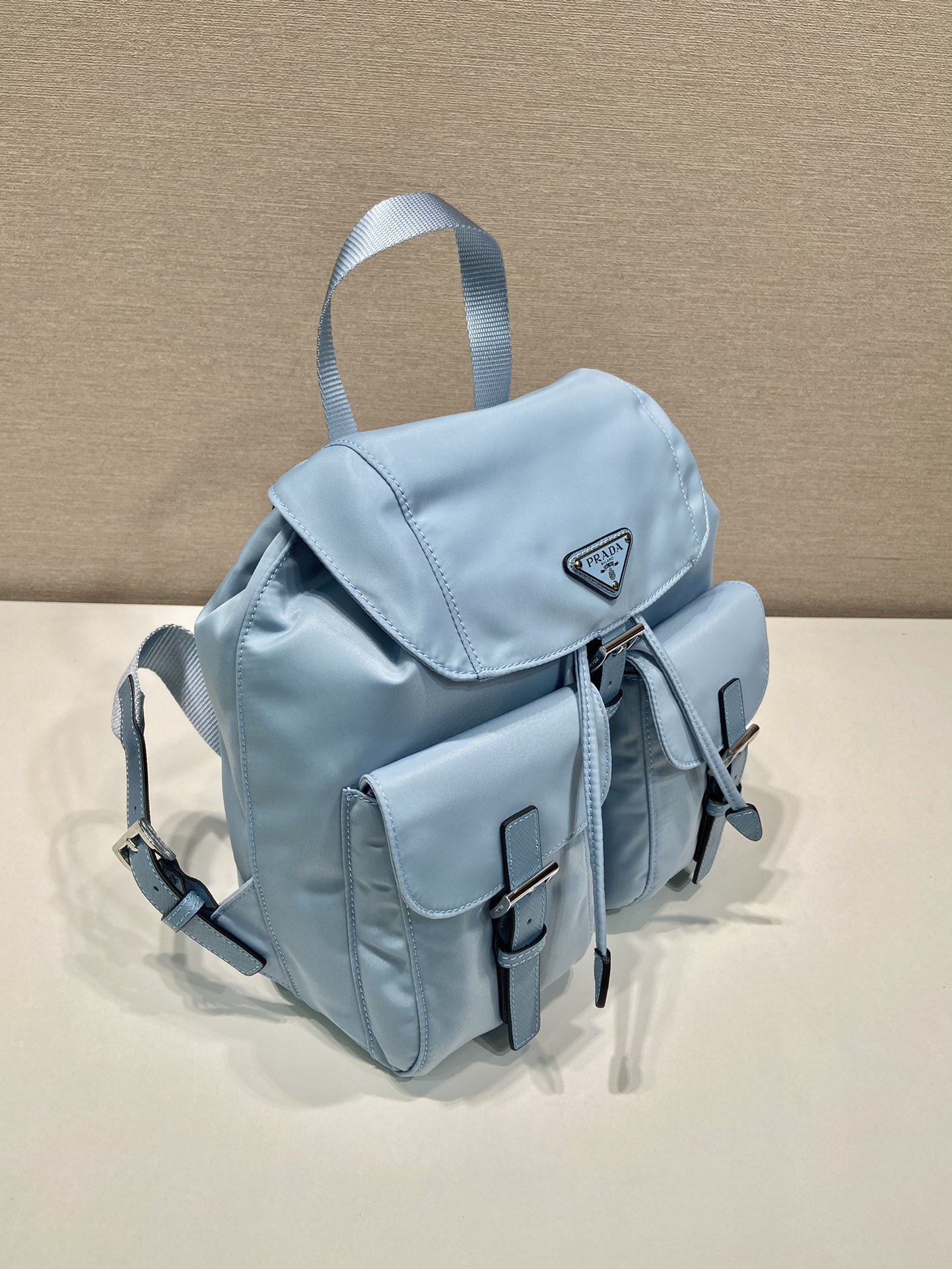 Pra*a re-nylon 1bz677 backpack-12*23.5*28cm