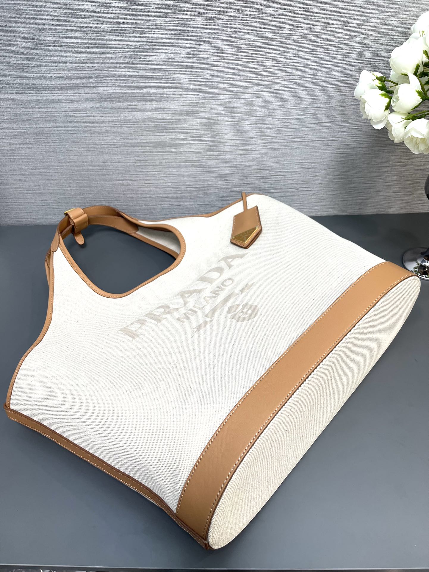 Pra*a 1bg472 tote bag-37.5X30X13cm