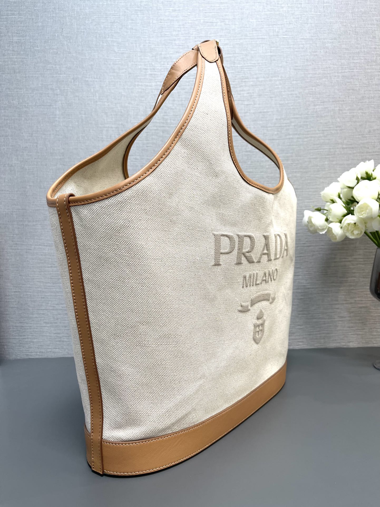 Pra*a 1bg472 tote bag-37.5X30X13cm
