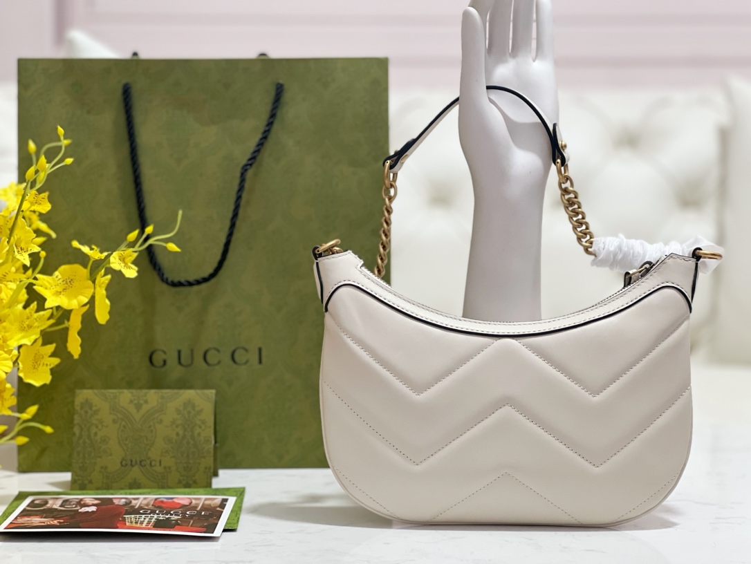 G*u*i gg marmont top handle bag-26*17*4cm