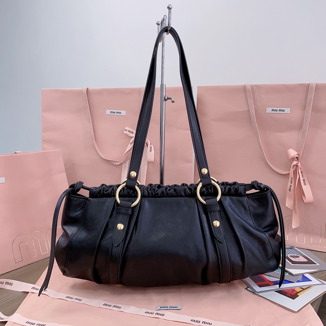 M*um*u casual style street style 2way plain leather party style-44 x 16 x10.5cm