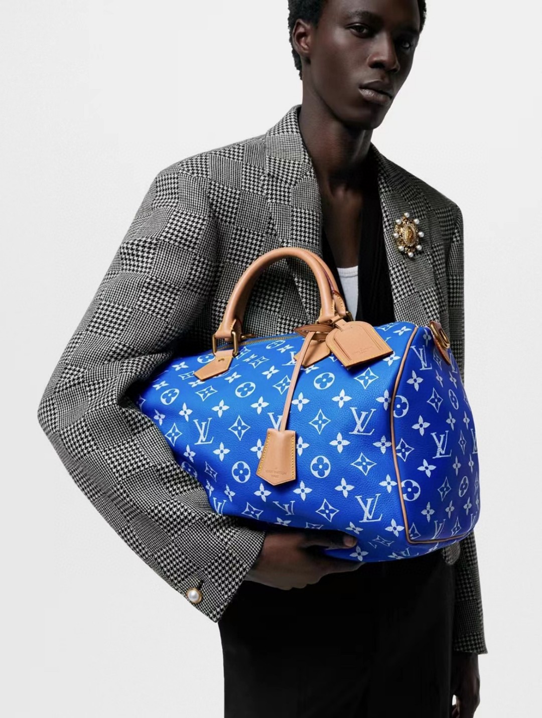 l0*is V*t0n speedy p9 bandoulière 40 monogram leather -40 x 26 x 23cm