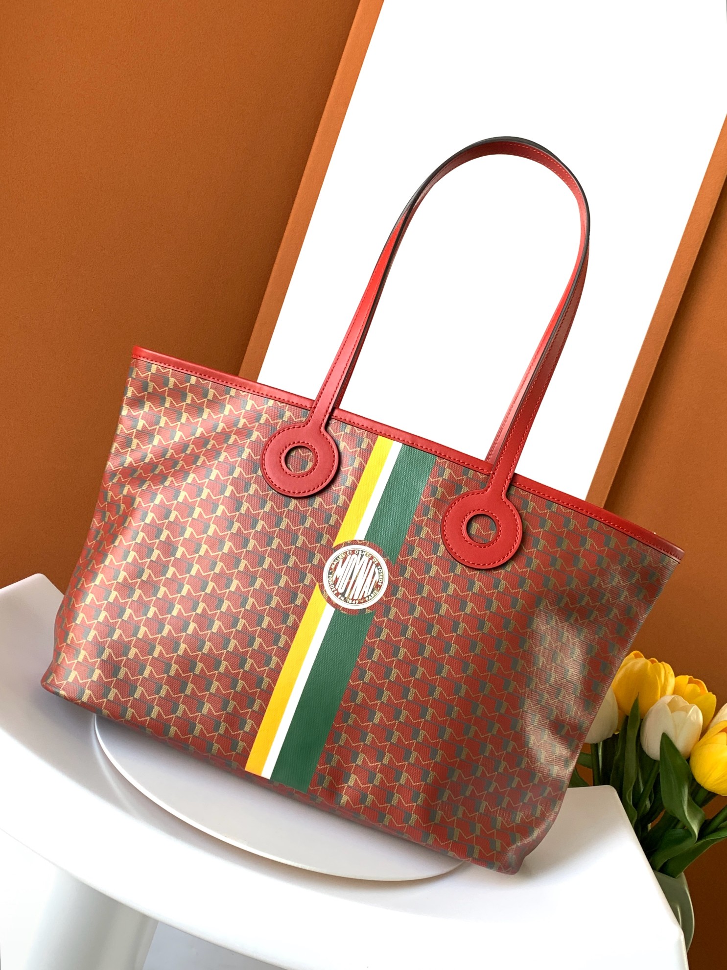 Go*ard canvas 1920 tote-45x13.5x27cm