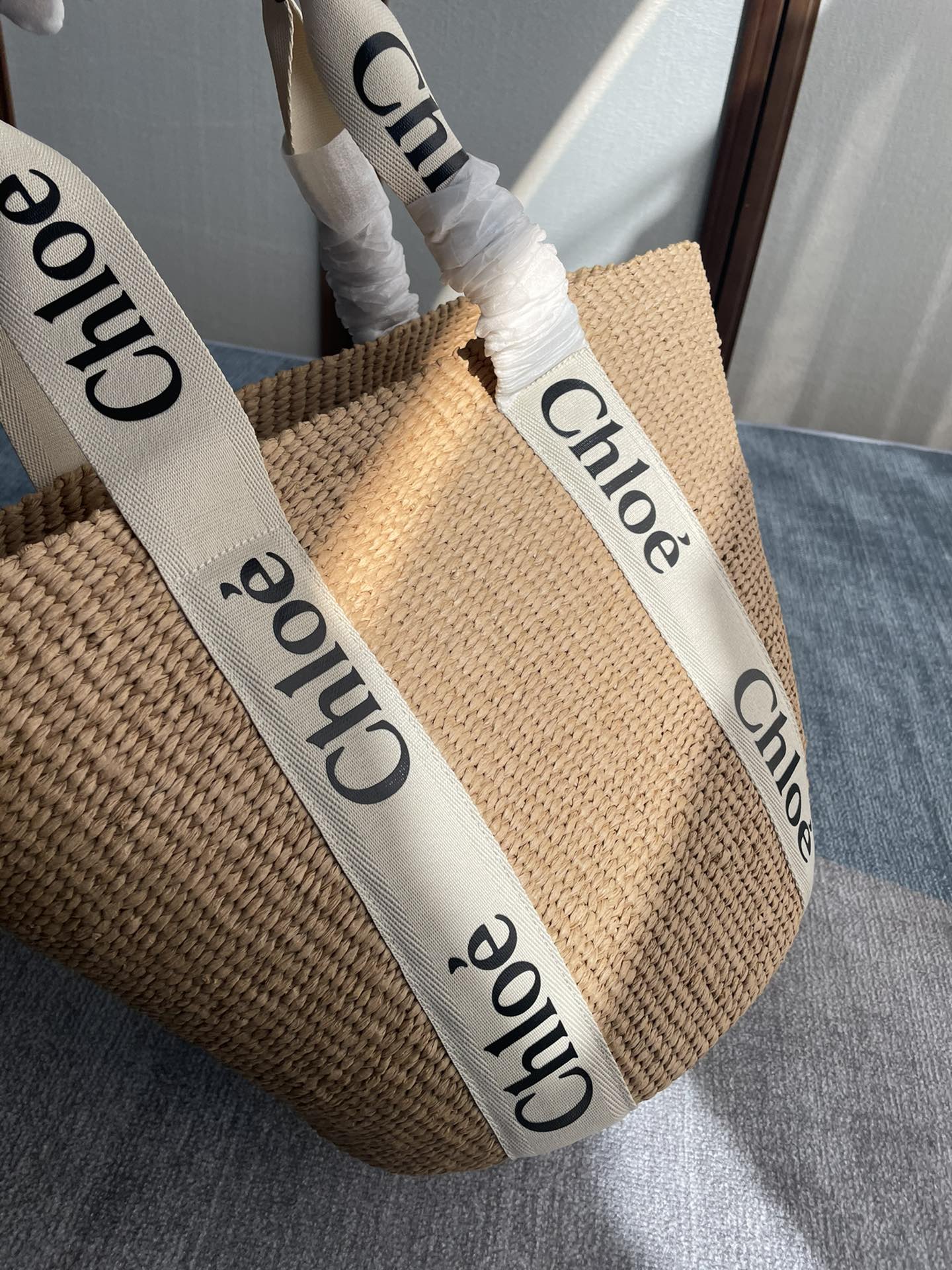 Ch10e large woody basket-28*48*28cm