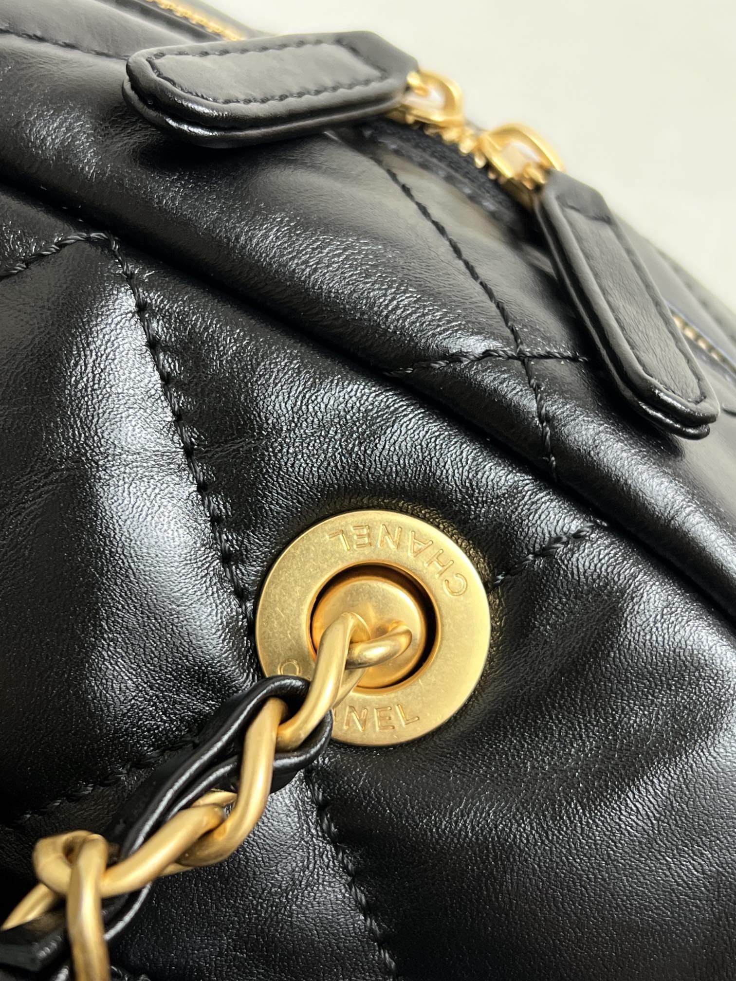 Ch@Nel Maxi Bowling Bag-40*29*15CM