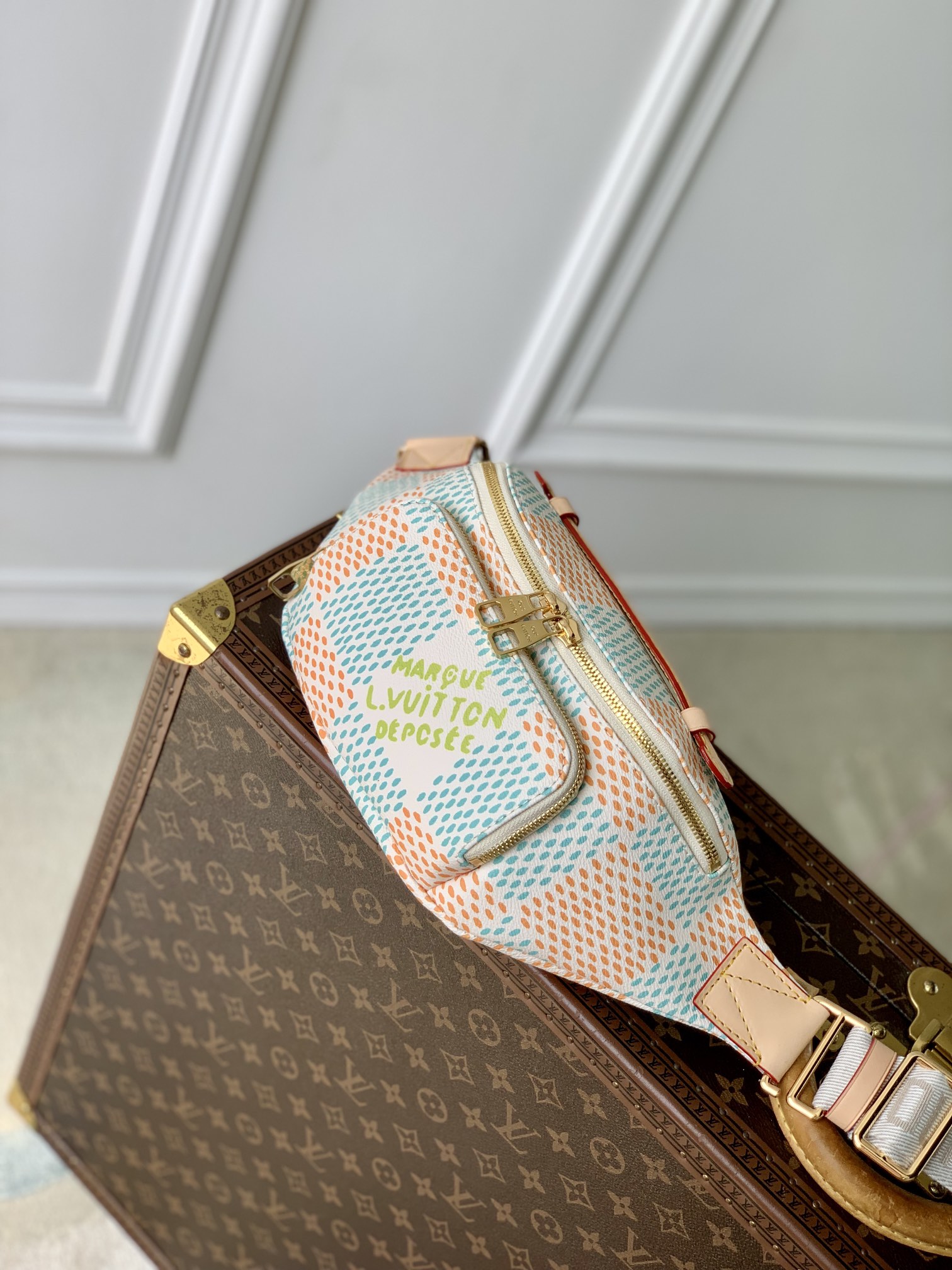 l0*is V*t0n rush bum bag-m24987-30*15*8cm