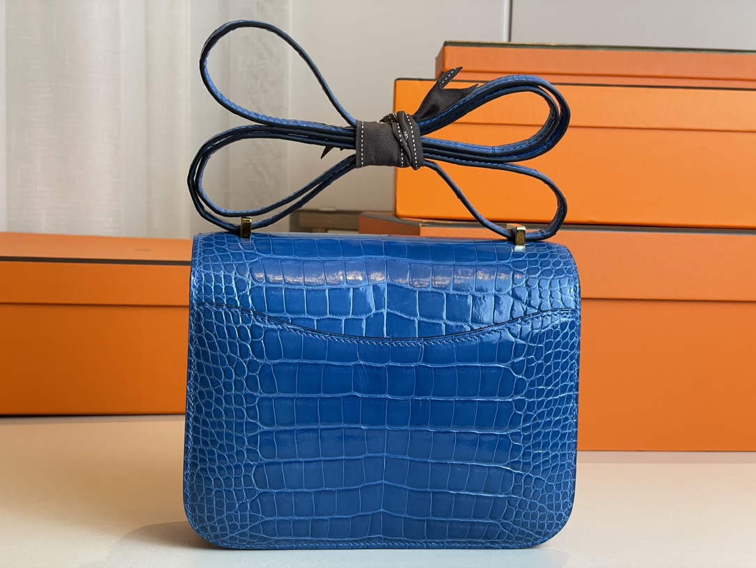 H**mes constance epsom leather-19cm