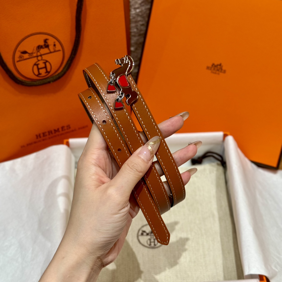H**mes belt-1.3cm