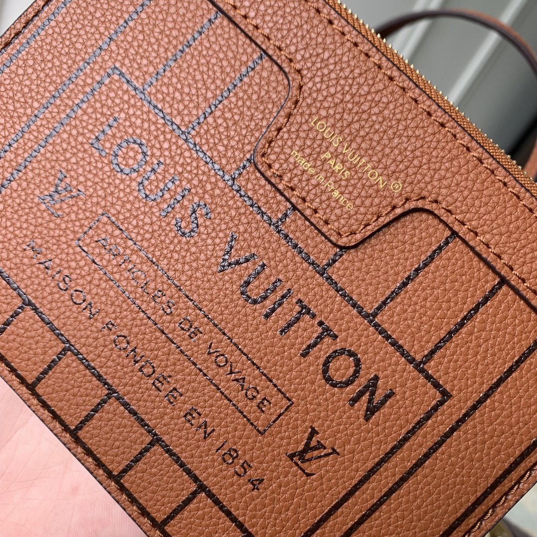 l0*is V*t0n neverfull bandoulière inside out bb-m12099-24 x 14 x 9cm