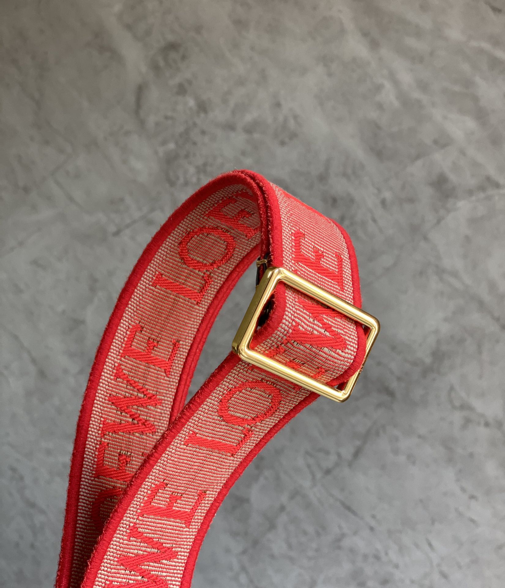 L0ew* mini puzzle gatedual bag-21*12.5*9cm