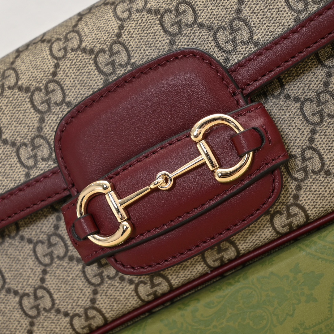 G*u*i horsebit 1955 bag-22.5*12.5*5.5cm