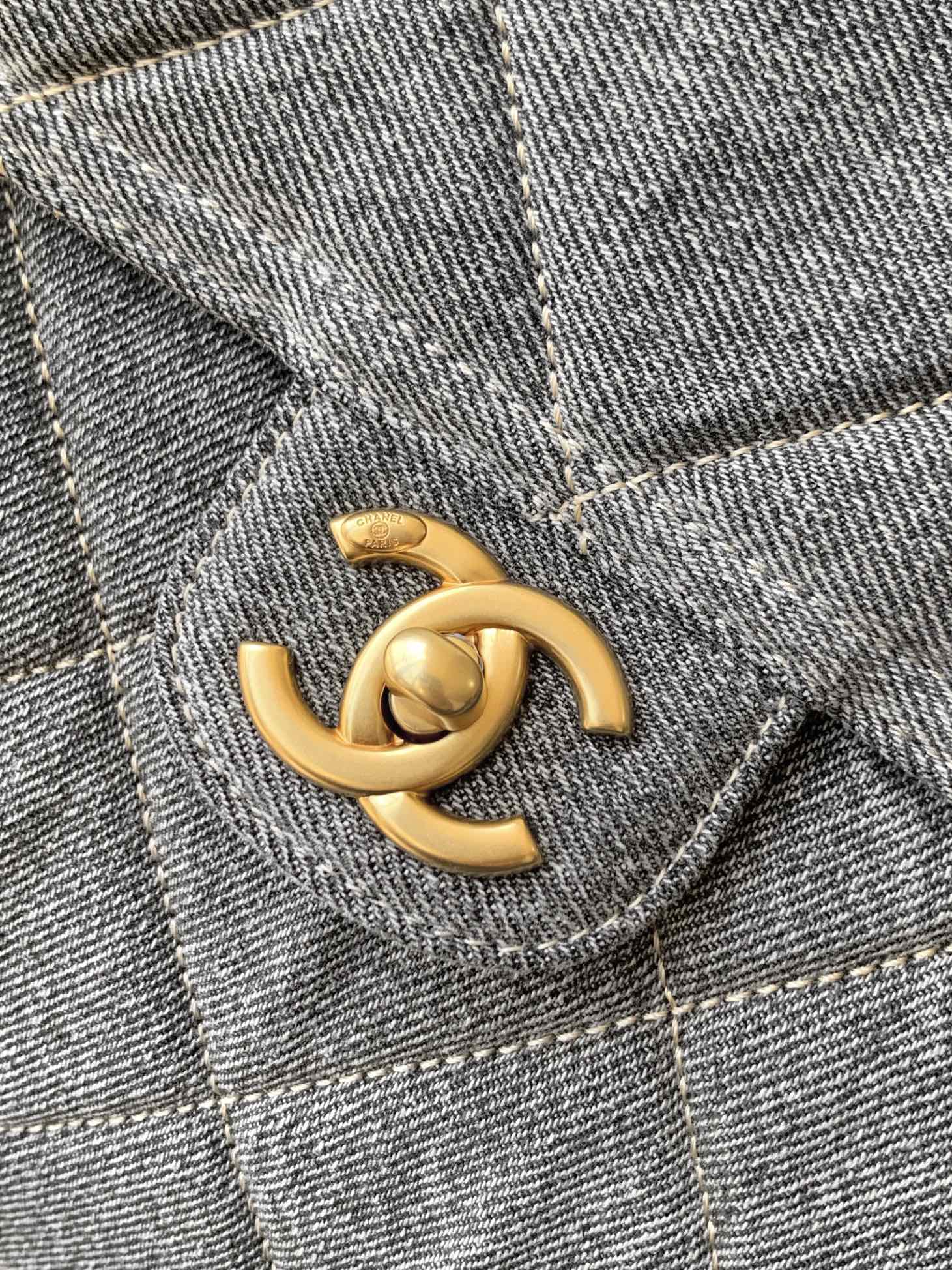 Ch@nel Maxi Bowling Bag-40*29*15CM