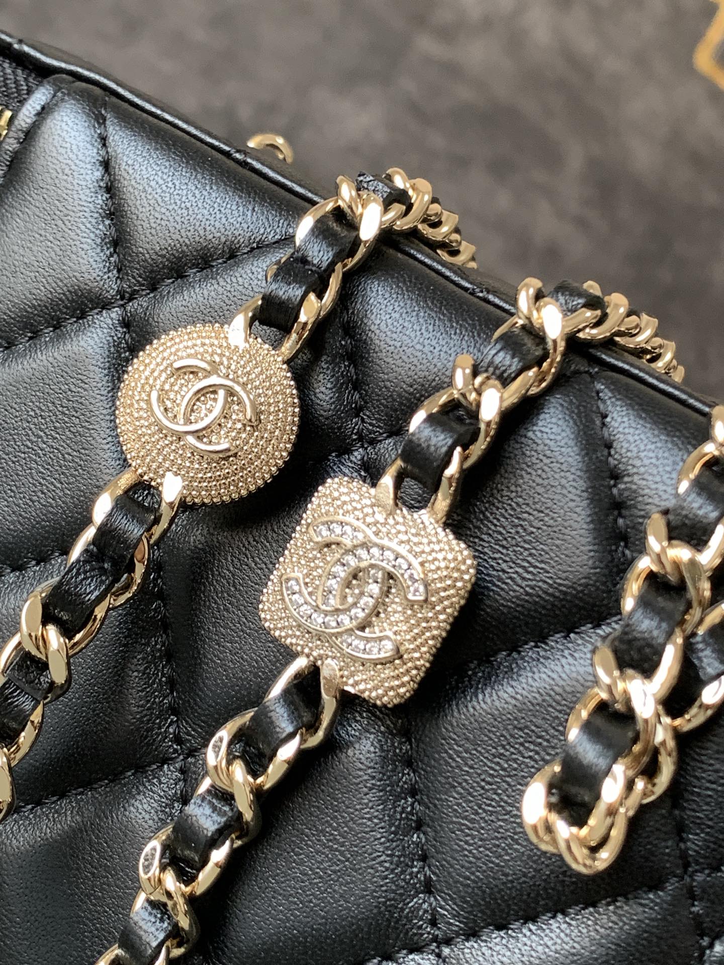 Ch@nel Cosmetic Bag-10X17x8CM