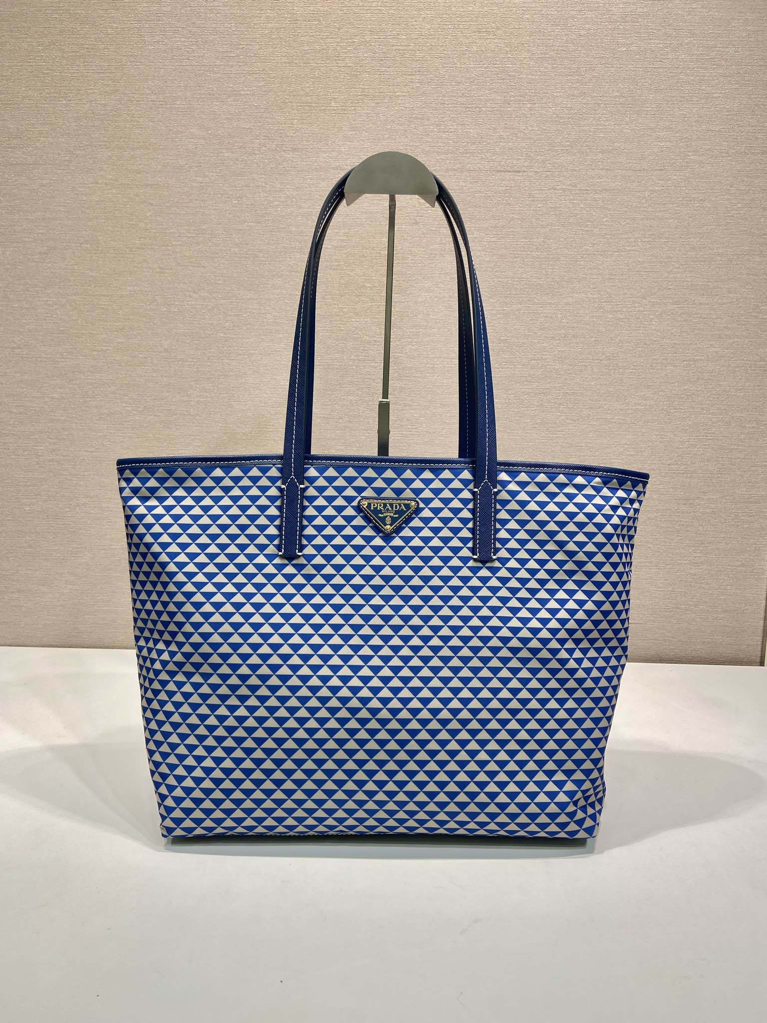 Pra*a tessuto triangulum tote-1bd552-33*29*14cm