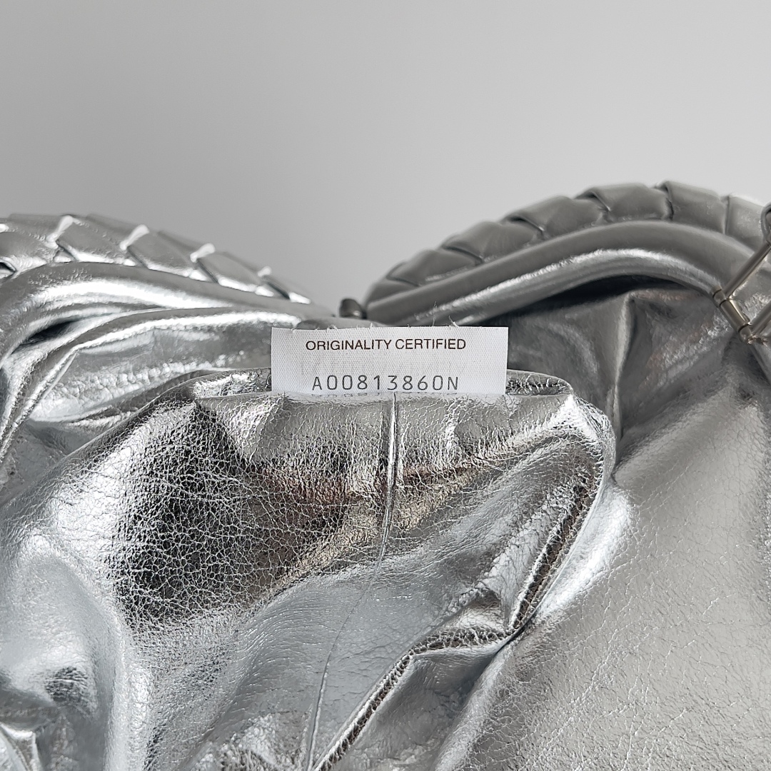 b0tt*ga Ven*ta lauren 1980 teen leather clutch-27*15*8cm