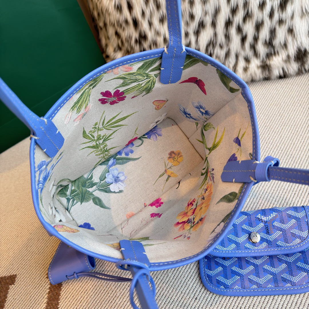 G09ard fuchsia pink reversible st. l0vis tote bag-20.5x9x20cm