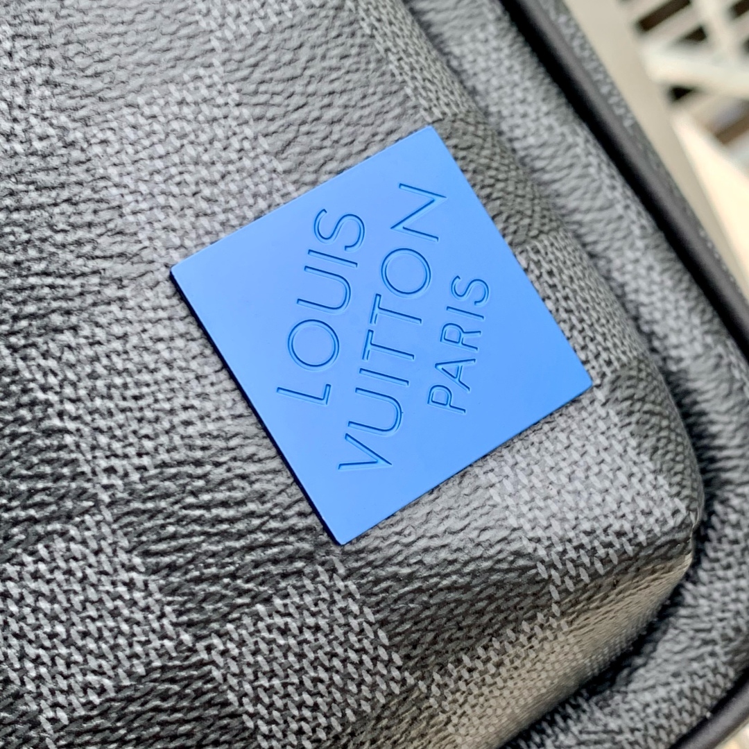 l0vis Vvtt0n damier graphite avenue bag-20 *31 x*10cm