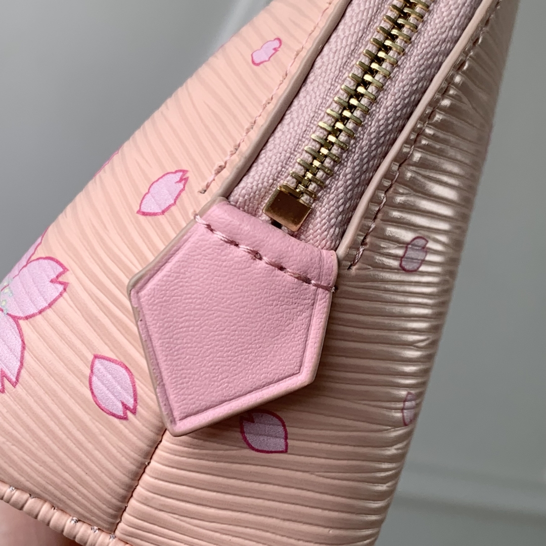 LV x TM Cosmetic Pouch PM Epi Leather -12 x 6 x 19CM