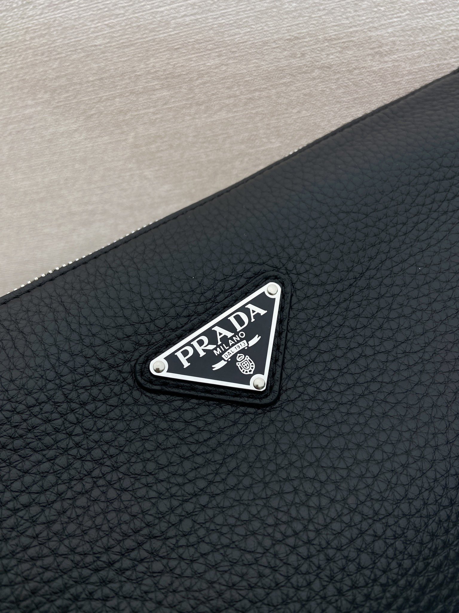 Pra*a leather shoulder bag-2vh182-30*24*13cm