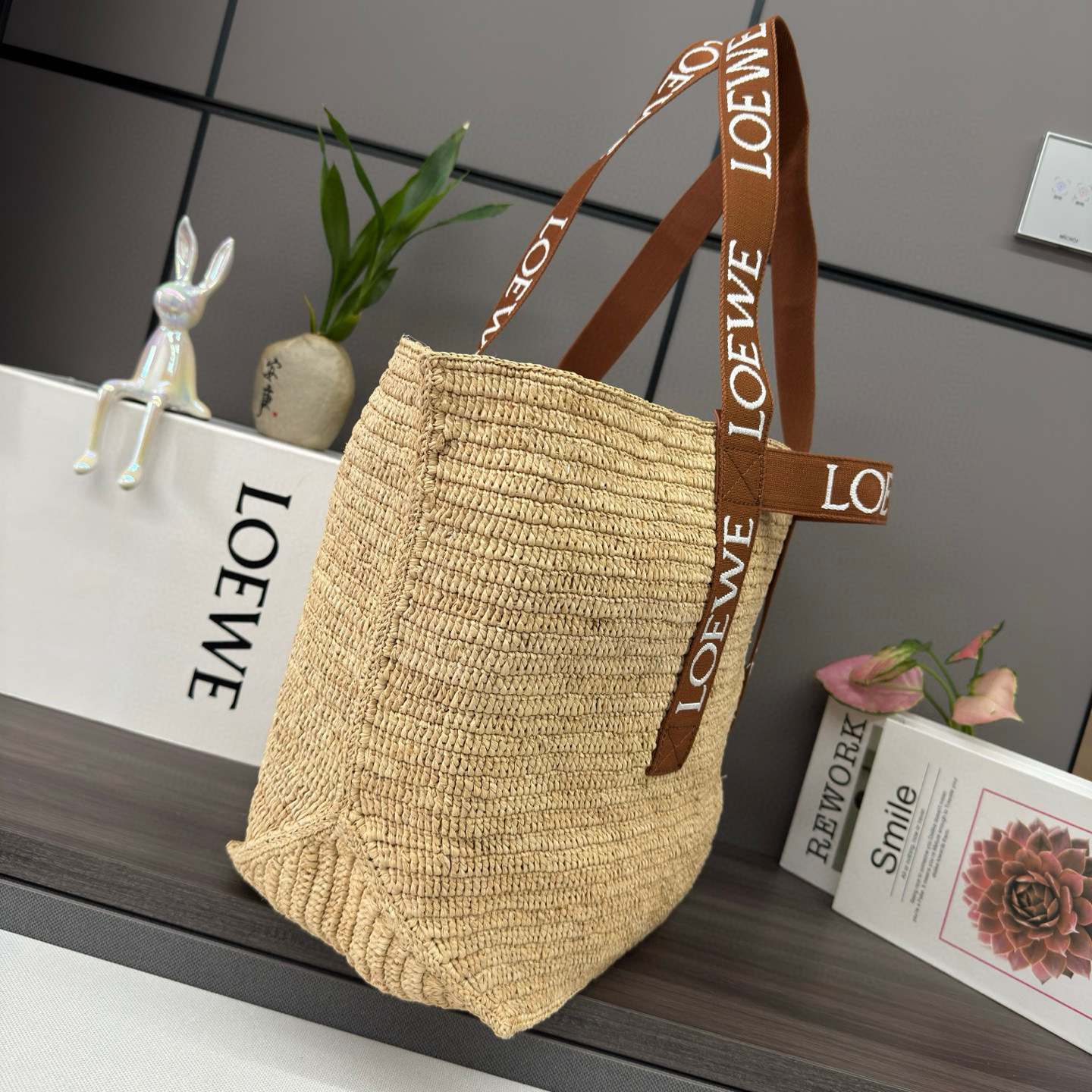 Puzzle Fold Shopper Bag -50*19*32CM
