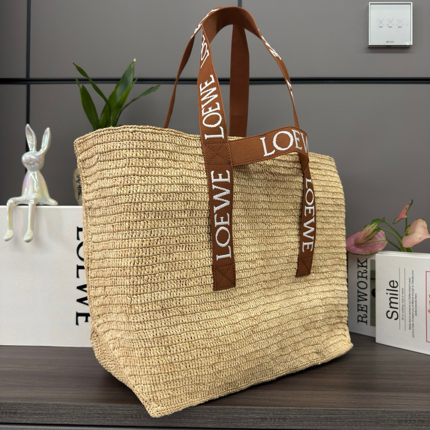 Puzzle Fold Shopper Bag -50*19*32CM