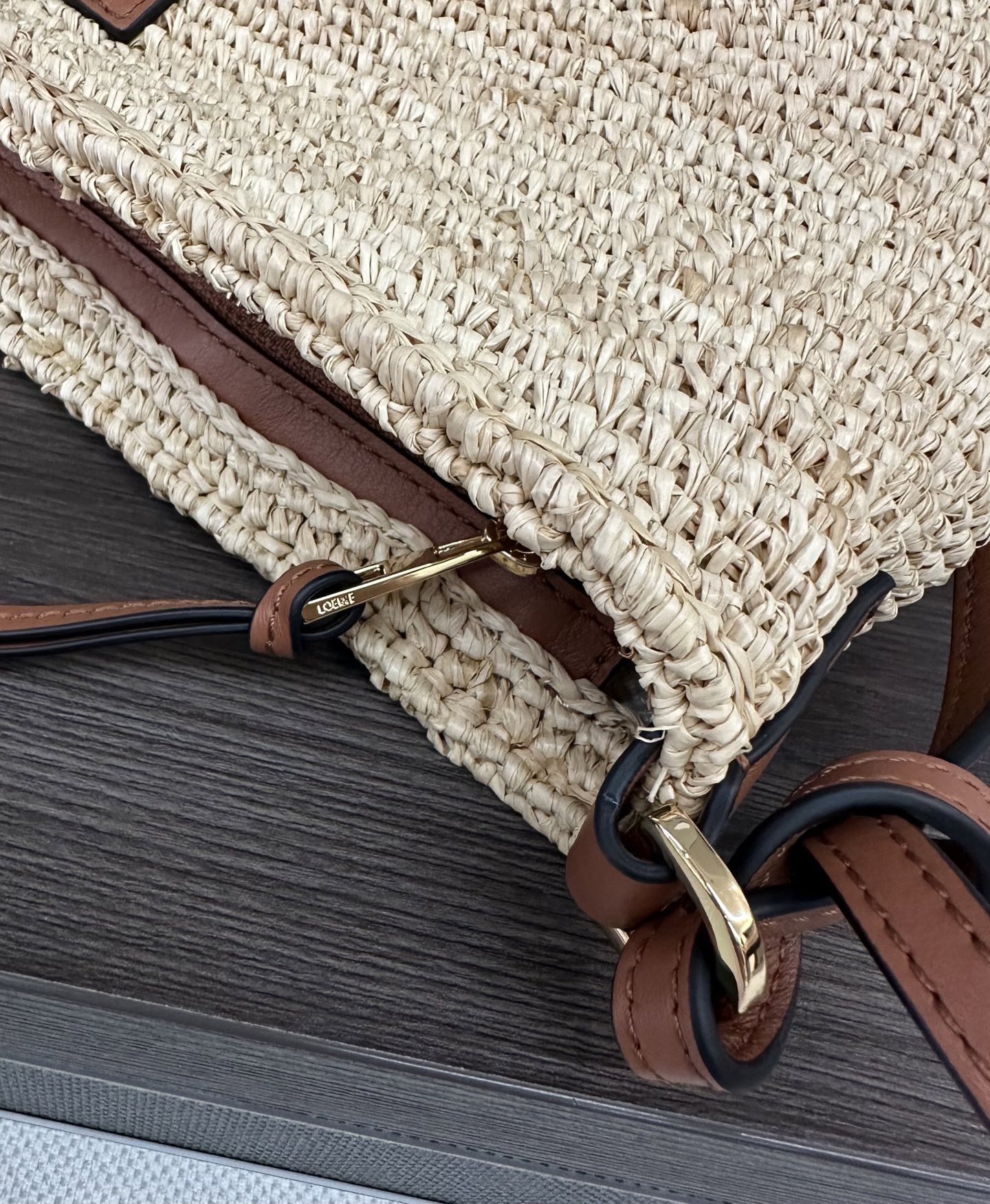 Lowee Basket Slit Pochette Bag-27*17*9CMCM