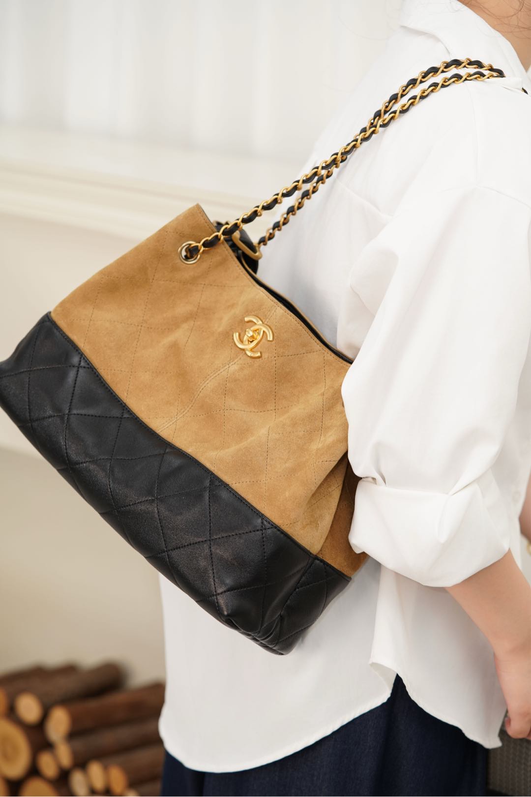 Ch@nel 2025SS Handbags-36*24*12CM