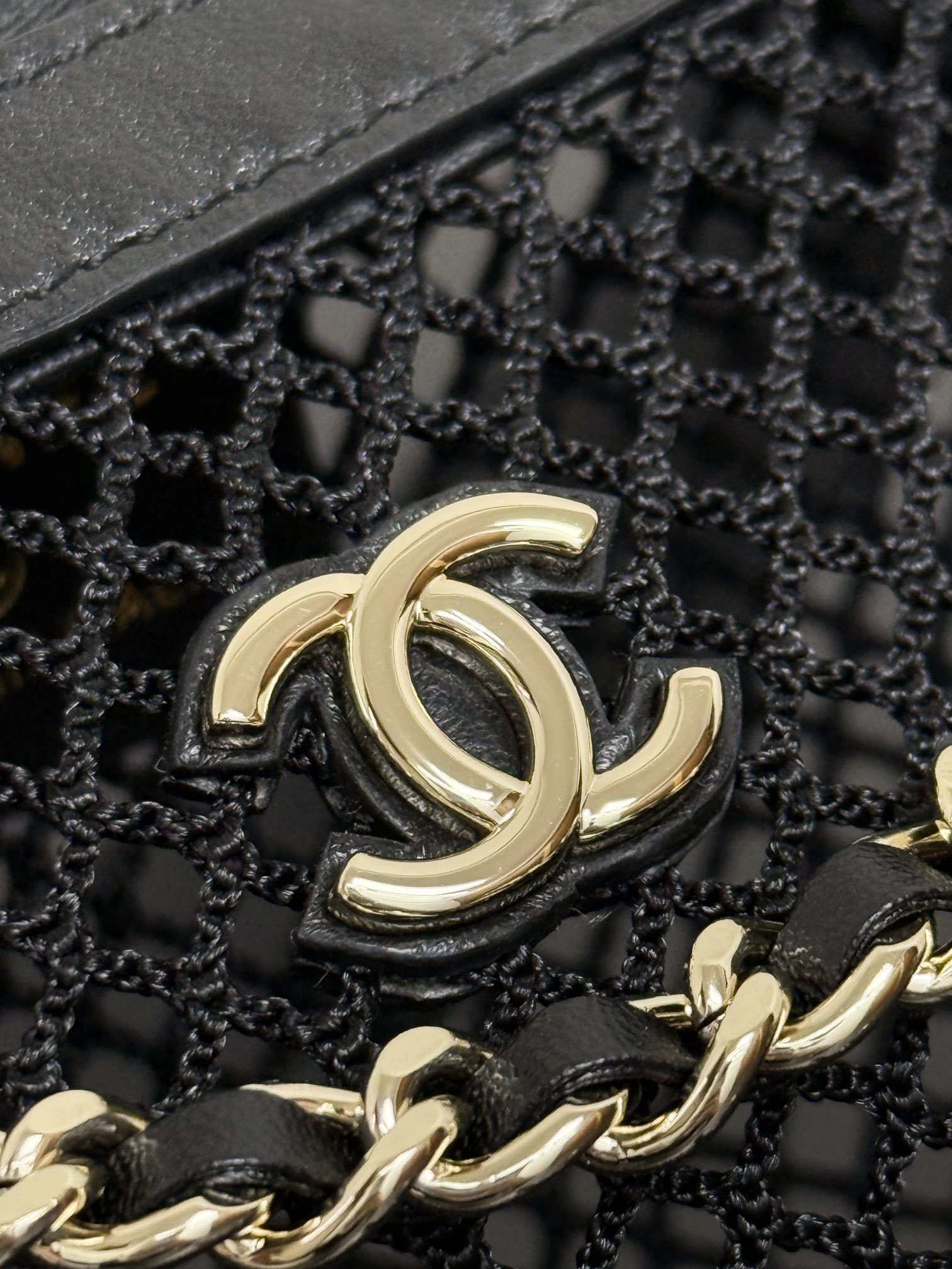 Ch@nel 2025SS Clutch With Chain Bag-15x22x6CM