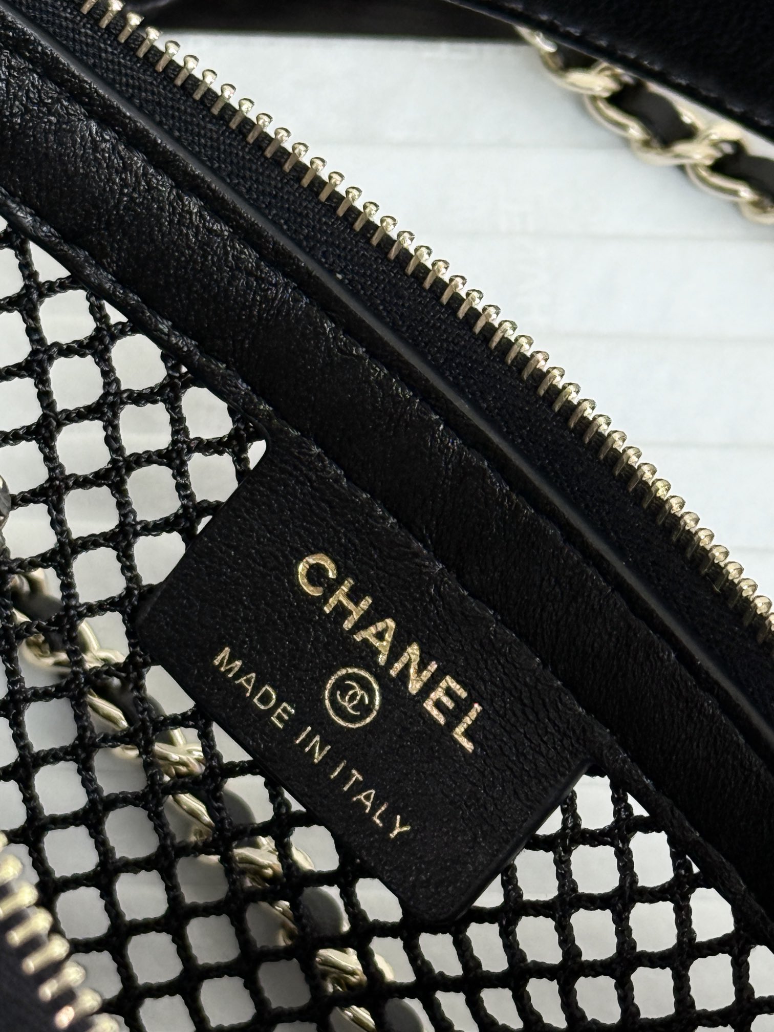 Ch@nel 2025SS Clutch With Chain Bag-15x22x6CM