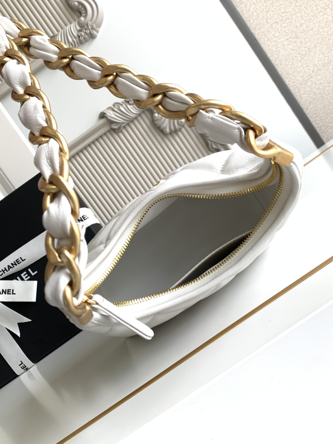 Ch@nel 2025SS Hobo Bag-22.5x19.5x8.5CM