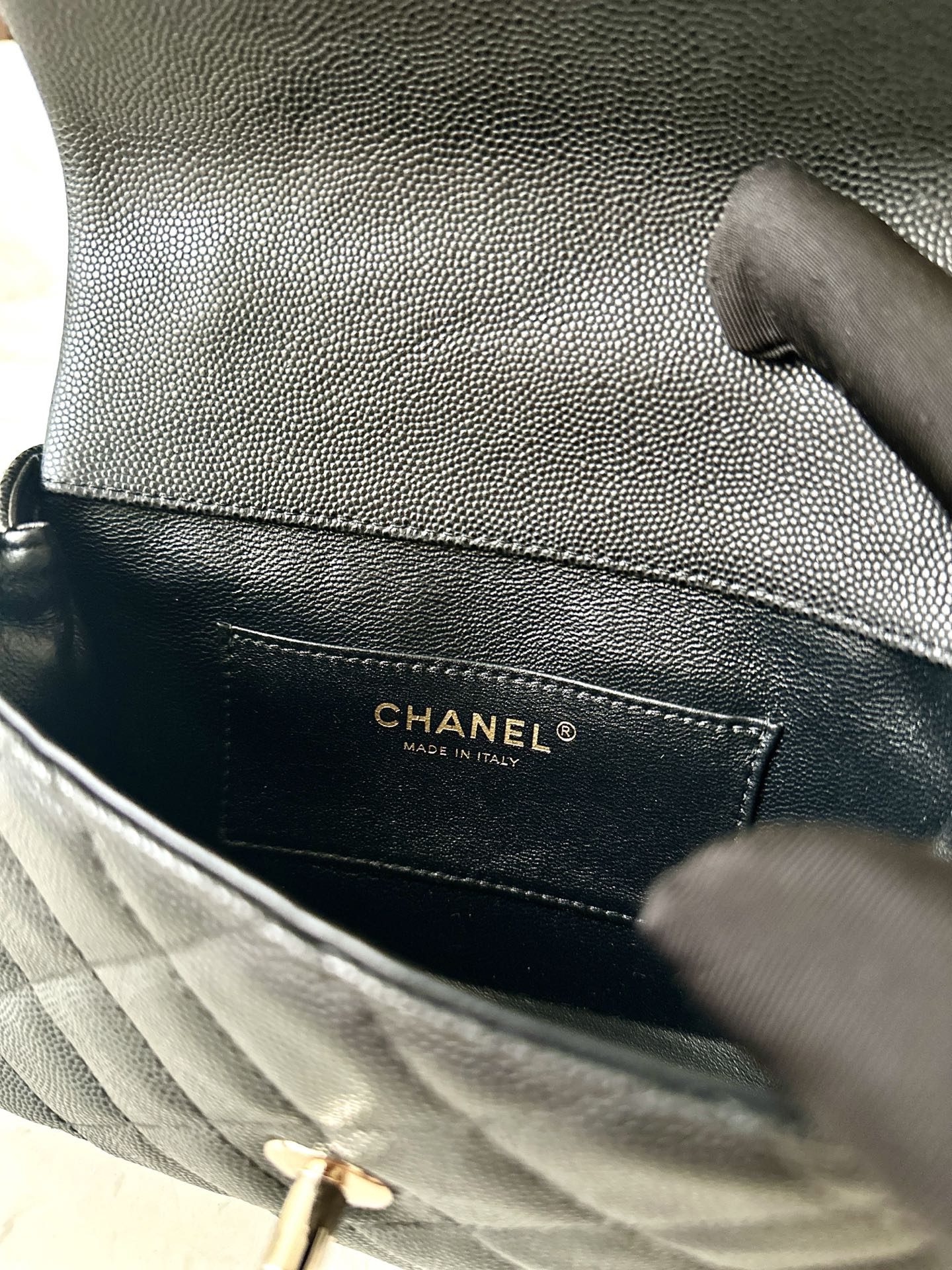 Ch@nel Flap Bag-12*18*6.5*cm