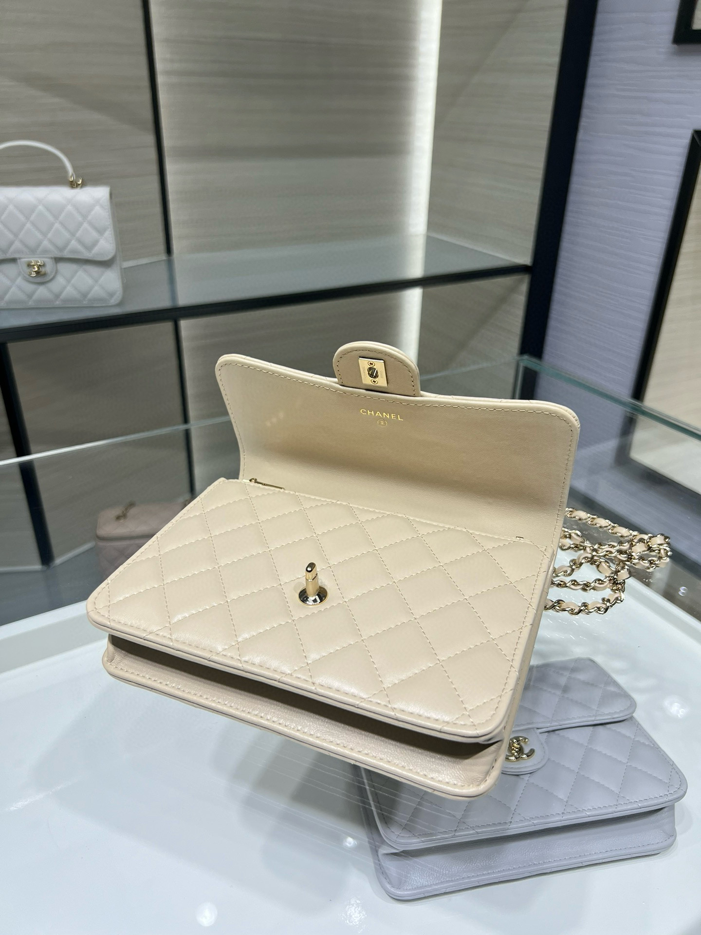 Ch@nel Flap Bag-14X18X3cm