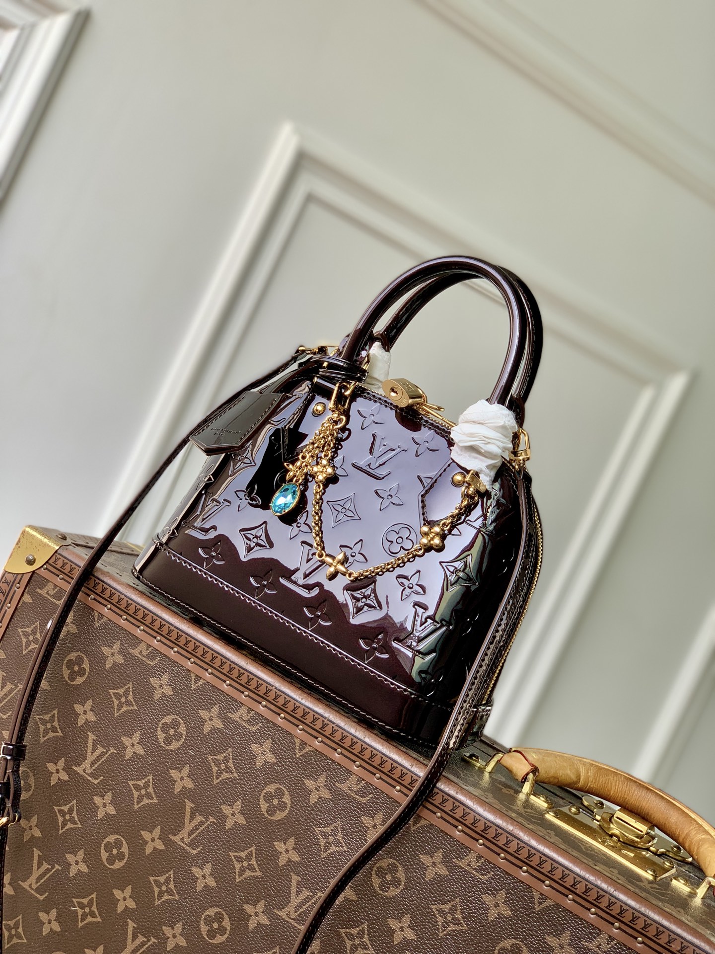 LV x TM Alma BB Epi Leather - Women - Handbags-25 x 19 x 11CM