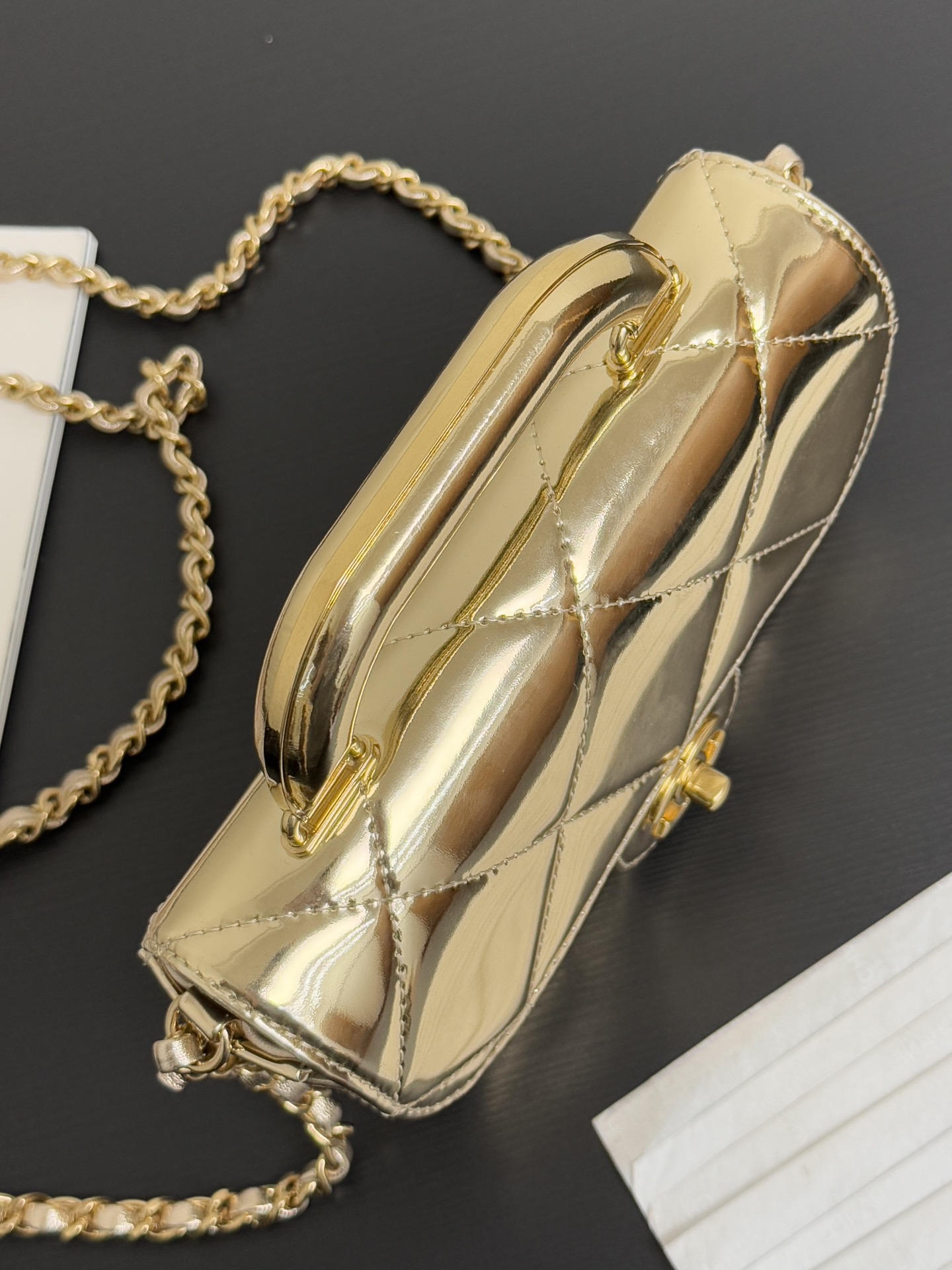 Ch@nel Small Clutch With Chain-18*13*4.5CM