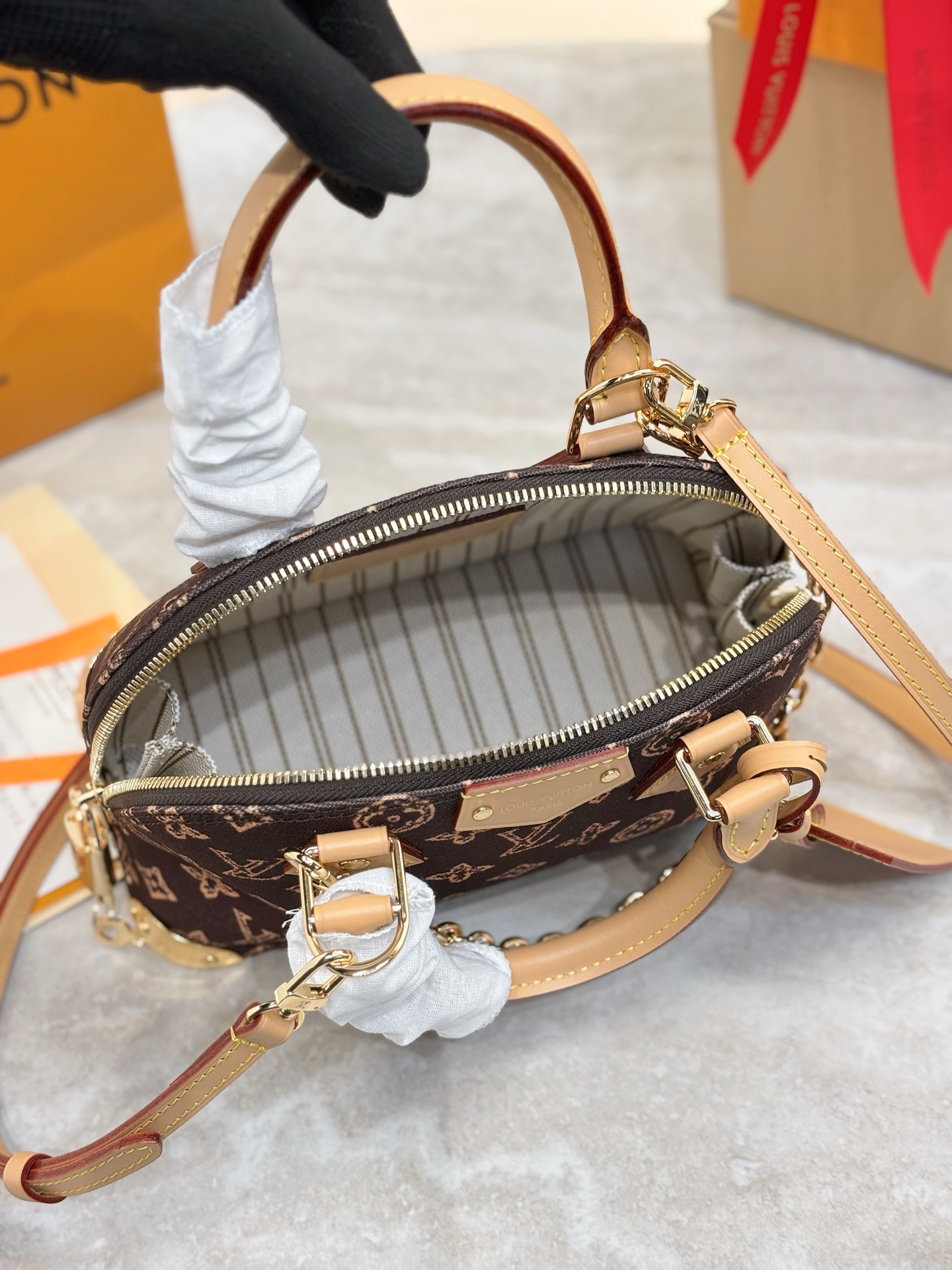 LV Alma Trunk BB Other Monogram Canvas-22x19x11CM