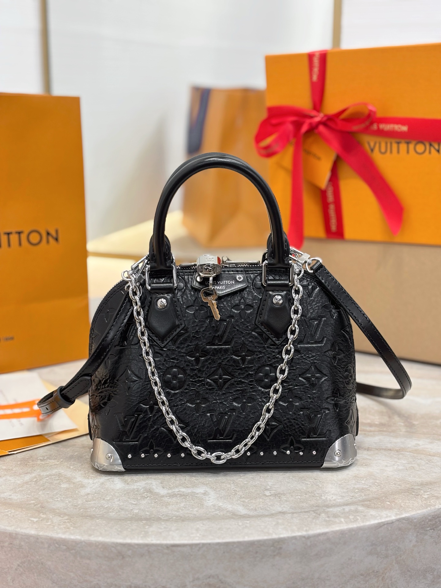 LV Alma Trunk BB H27 - Women Bags -22x19x11CM