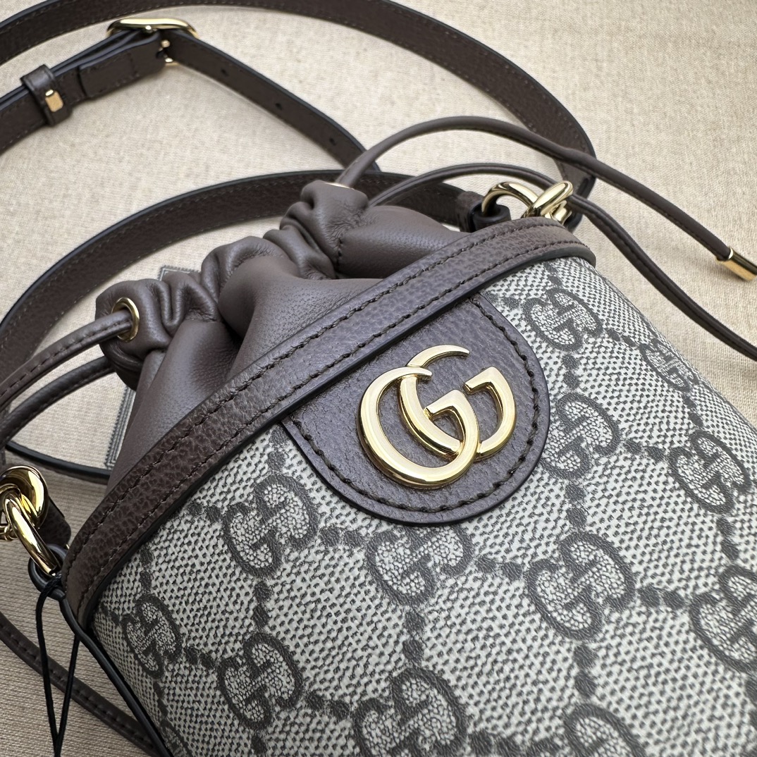 Gvc*1 Mini Ophidia Bucket Bag-11.5*23*8CM
