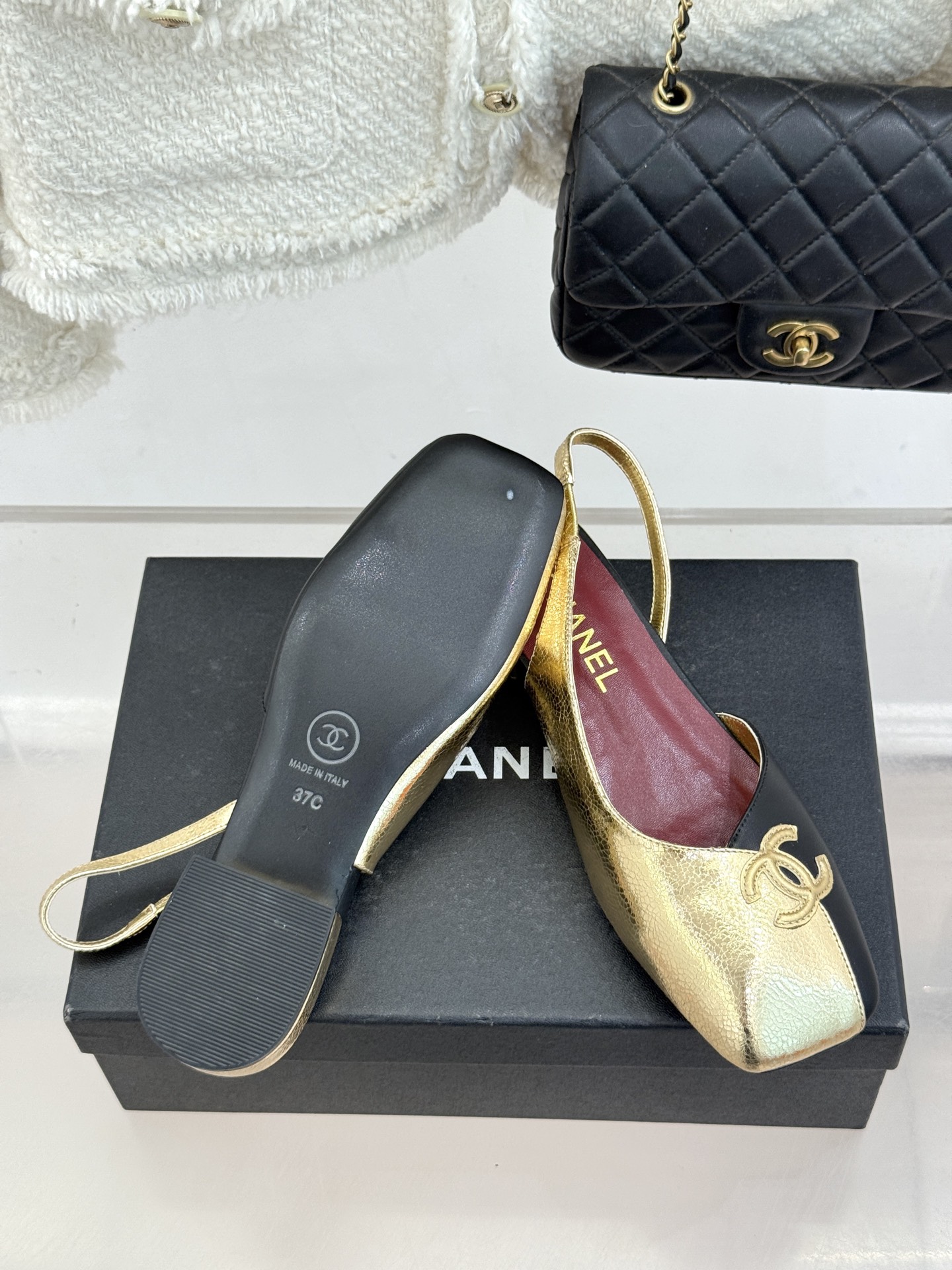 Cha*el 2026ss Slingback