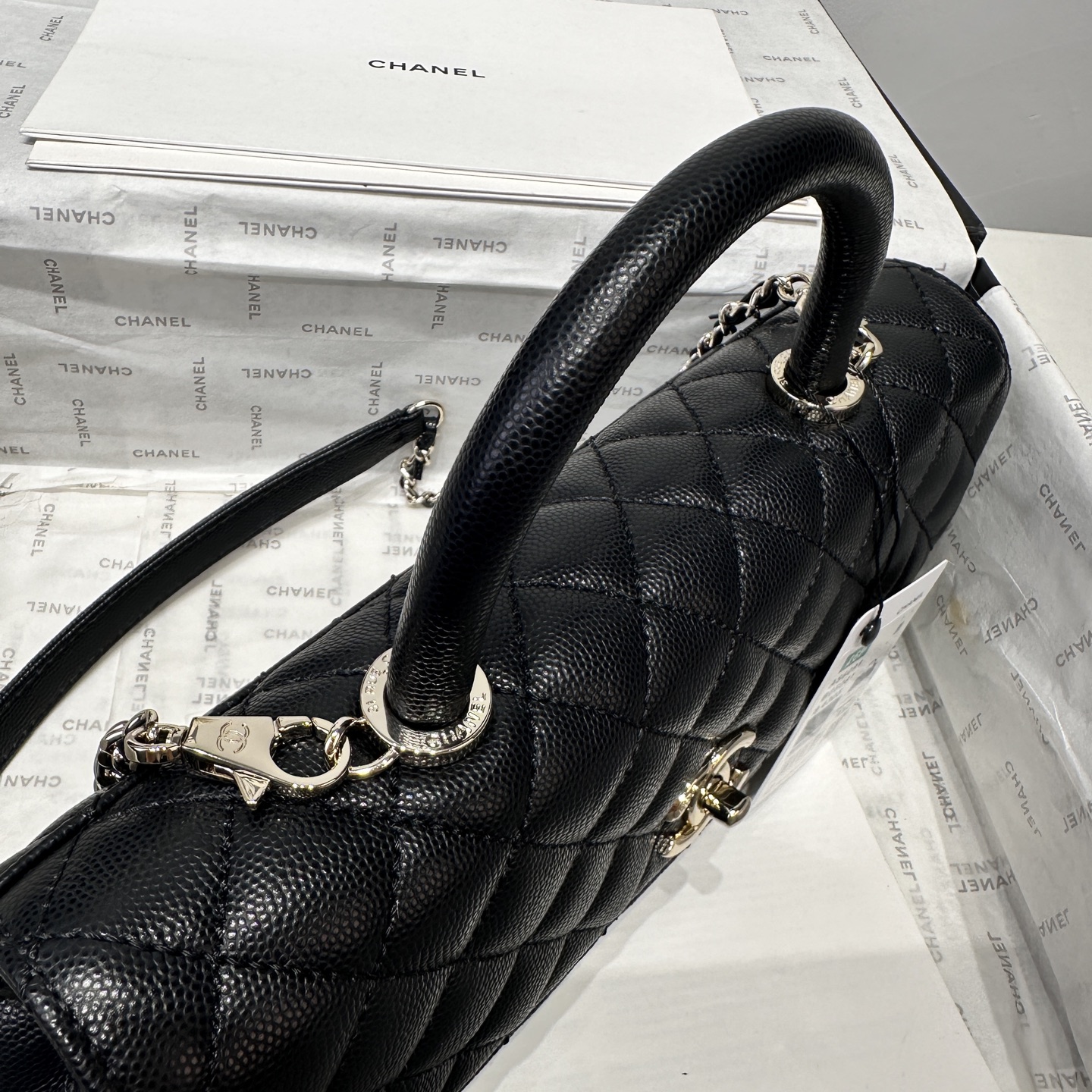 Ch@nel Coco Handle Flap Bag-32CM