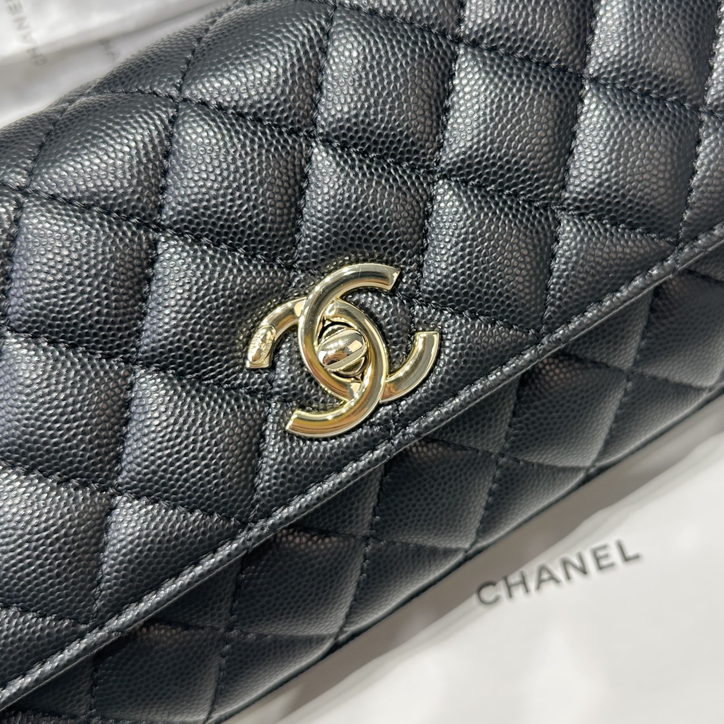 Ch@nel Coco Handle Flap Bag-32CM