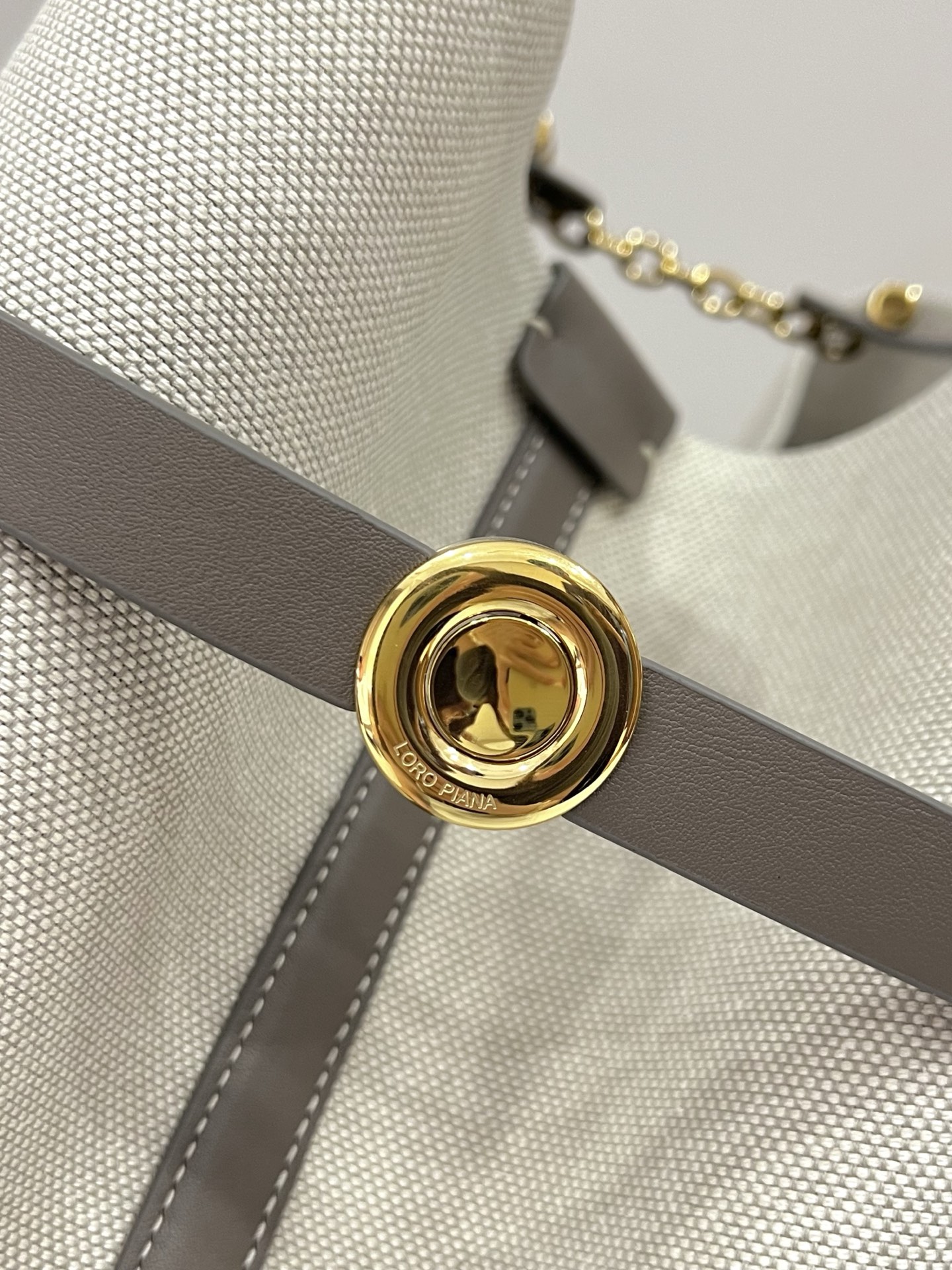 L0r0 P1ana Ghiera Shopper Bag-40*26*18CM