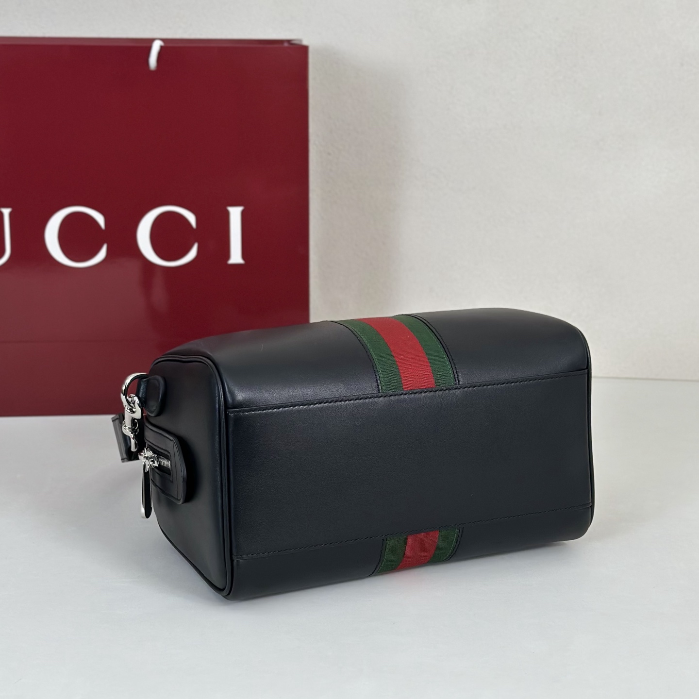 Gv*c* Web Trademark Shoulder Bag-25*14*16CM
